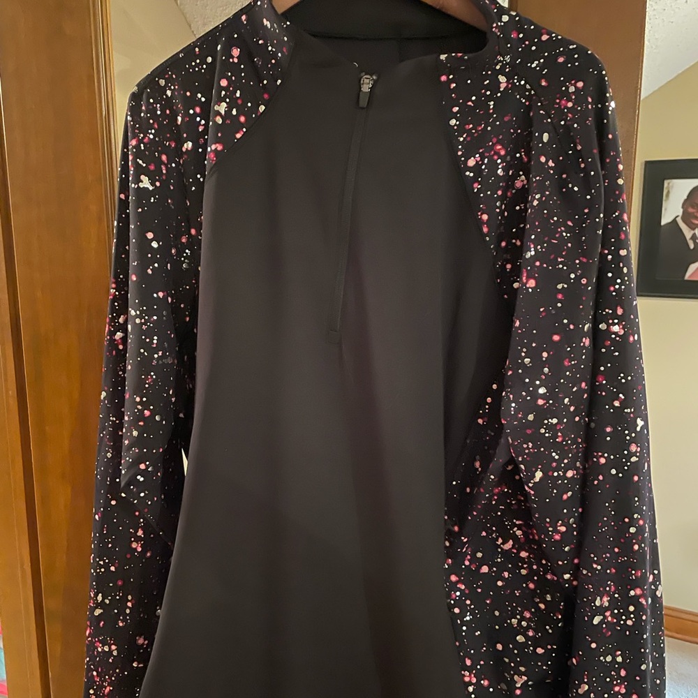 Talbots Performance Pullover Quarter-Zip Top - Picture 4 of 10